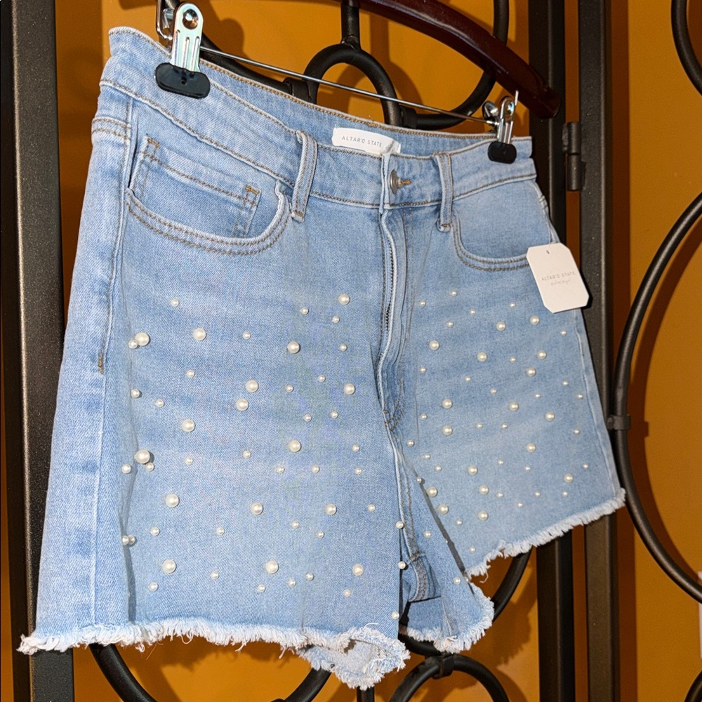 ALTAR’D STATE Jean Shorts - Picture 3 of 11